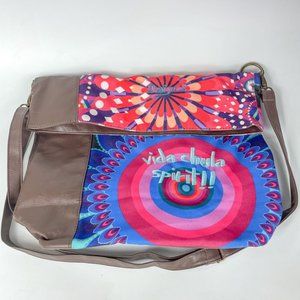 Desigual Croosbody Foldover Vida Chula Spirit Purse